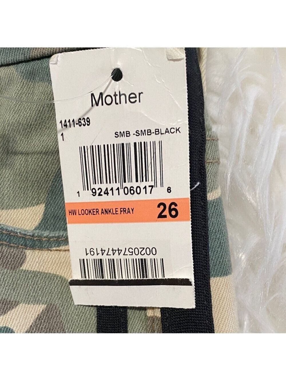 MOTHER Camouflage Pants with Black Detail - Picture 3 of 11